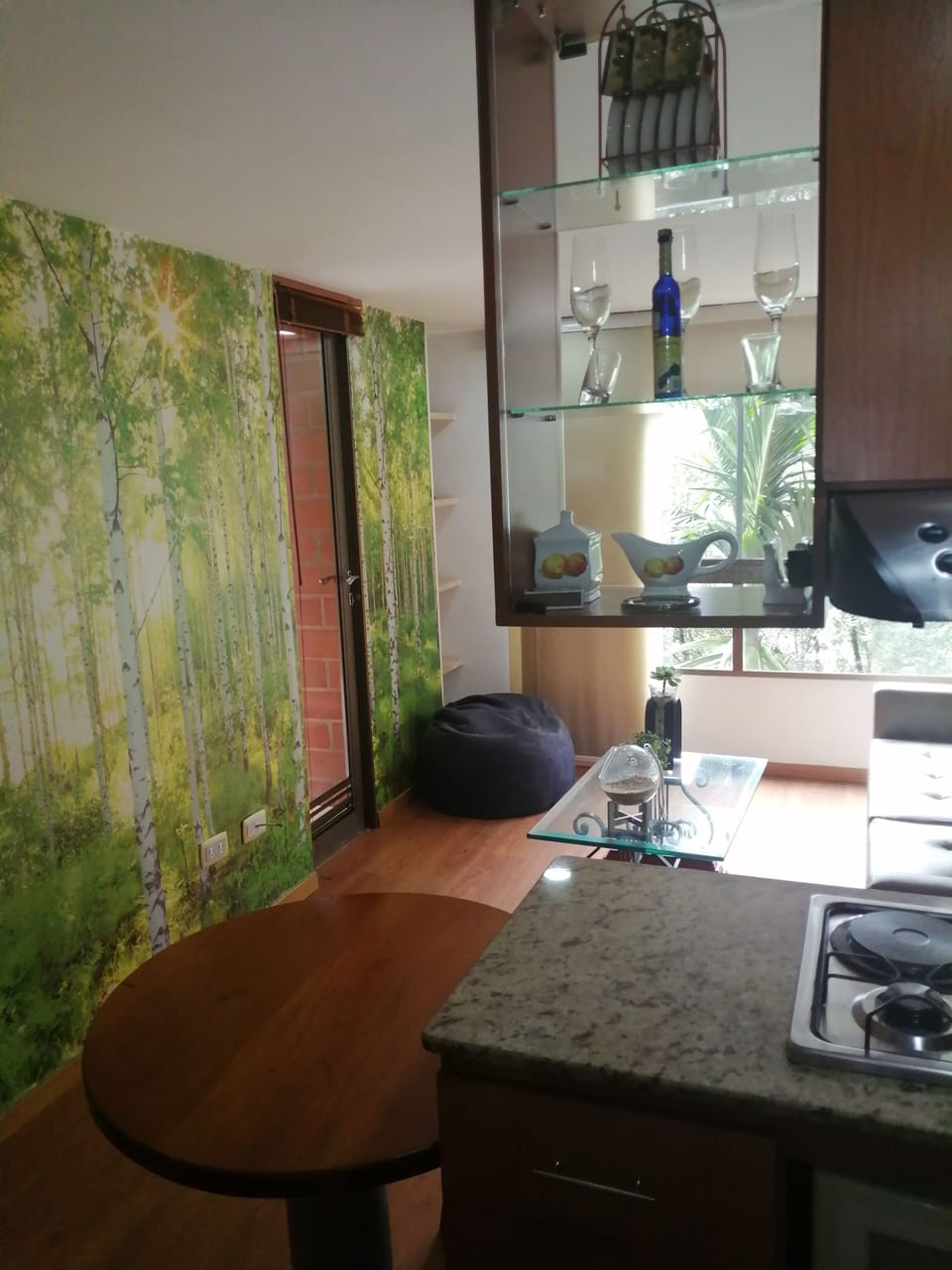 Junior Studio, Balcony, City View | Living area | Flat-screen TV