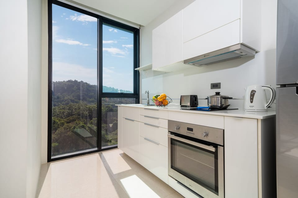 Exclusive Apartment, Balcony, Partial Sea View | Private kitchen | Electric kettle, toaster
