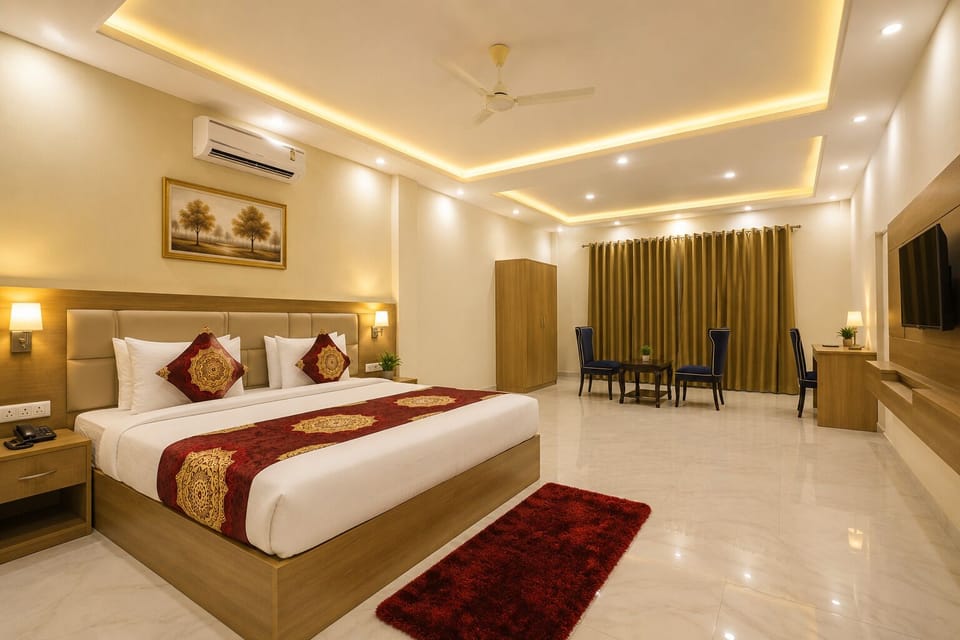 Deluxe Double Room | Hypo-allergenic bedding available, soundproofing, WiFi (free)