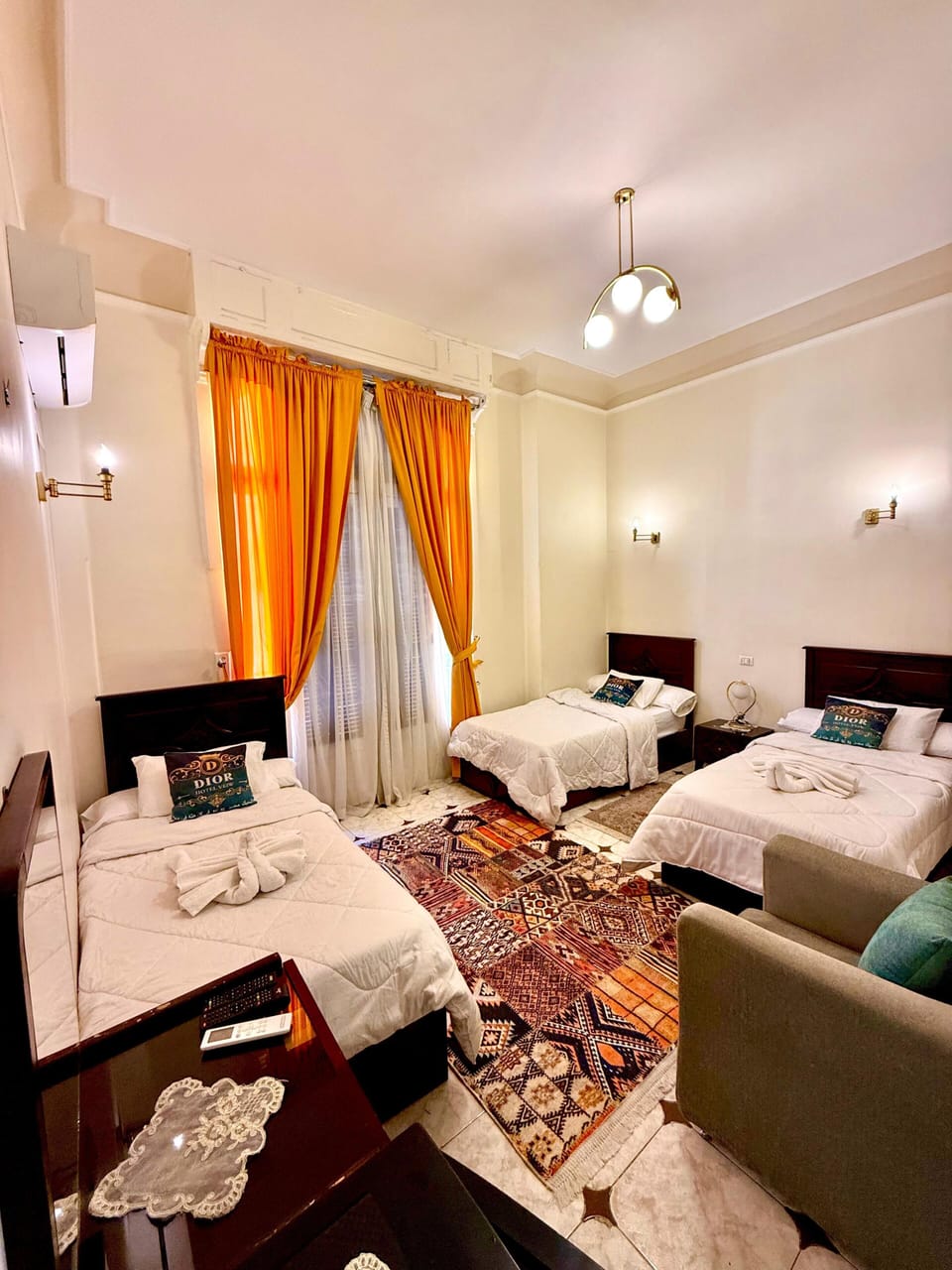 Comfort Triple Room, Balcony, City View | Soundproofing, free WiFi