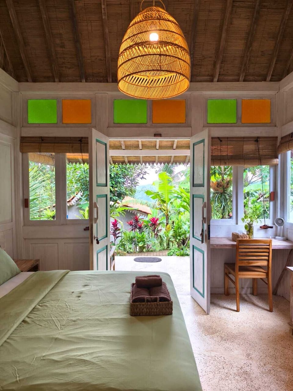 Double Room, Garden View | In-room safe, desk, laptop workspace, free WiFi