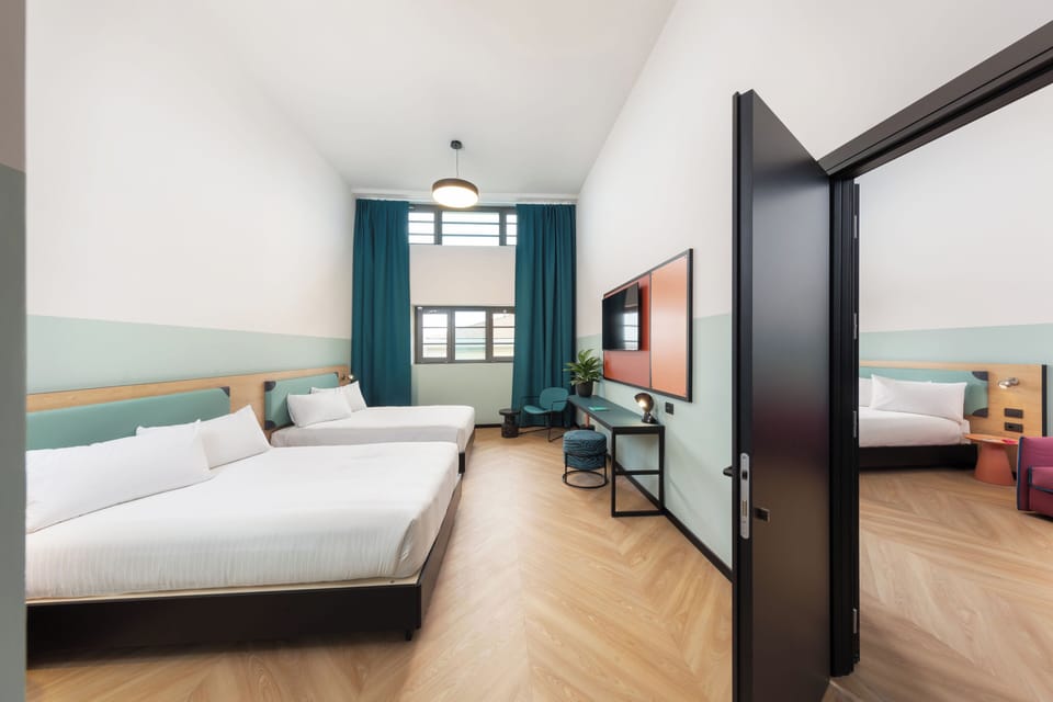 Family Double Room | Premium bedding, memory foam beds, in-room safe, desk