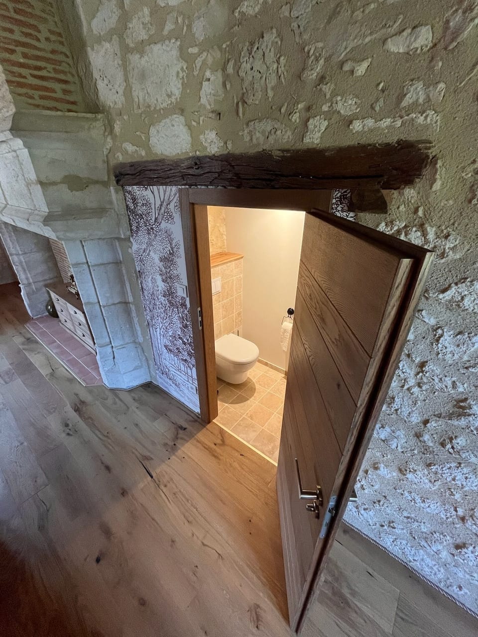 Exclusive Suite, Valley View (2 à 4p-Saint-Créac) | Bathroom | Hair dryer, bathrobes, towels, soap