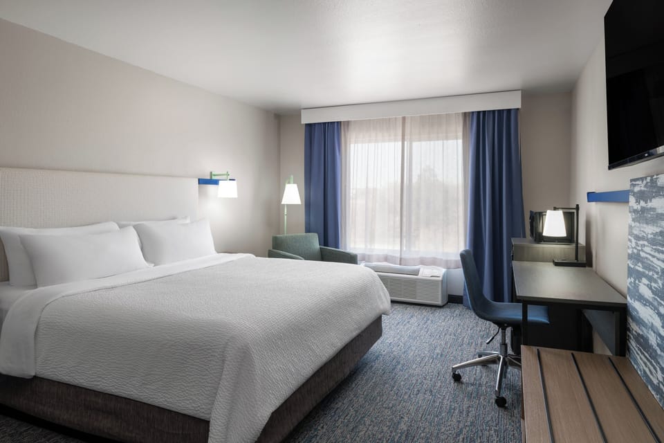 In-room safe, desk, iron/ironing board, free cribs/infant beds