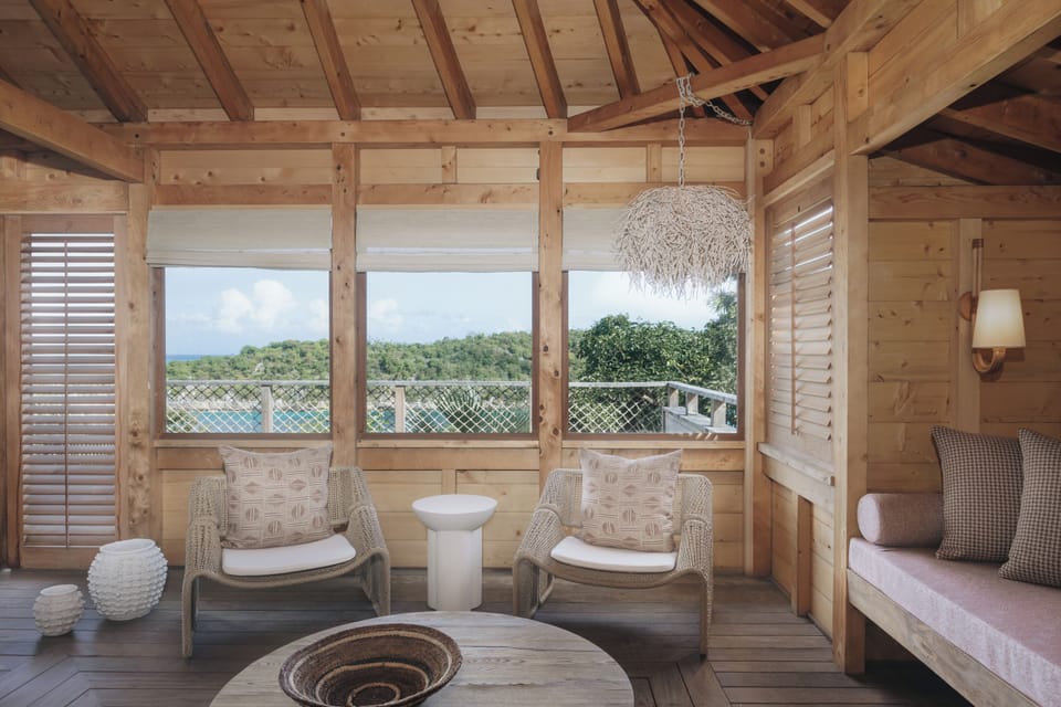 Oveanview Luxury Tree House | Premium bedding, pillowtop beds, in-room safe, individually decorated