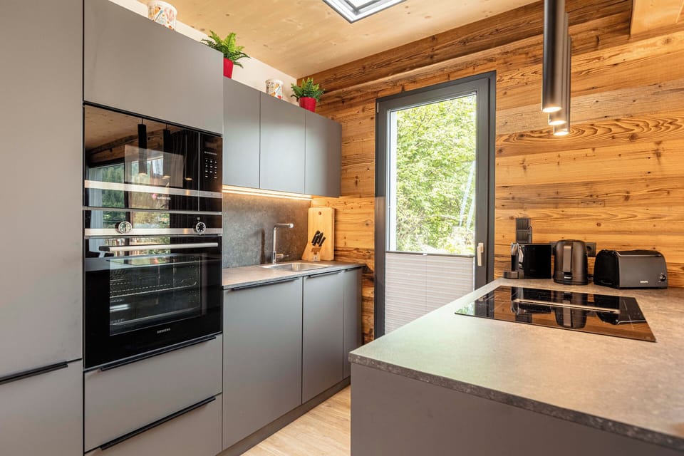 Chalet mit 4 Schlafzimmern und Sauna | 4 bedrooms, free WiFi, bed sheets