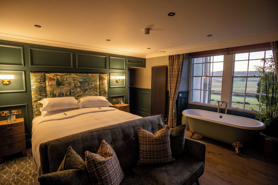 Luxury Double Room, Garden View | Egyptian cotton sheets, premium bedding, in-room safe