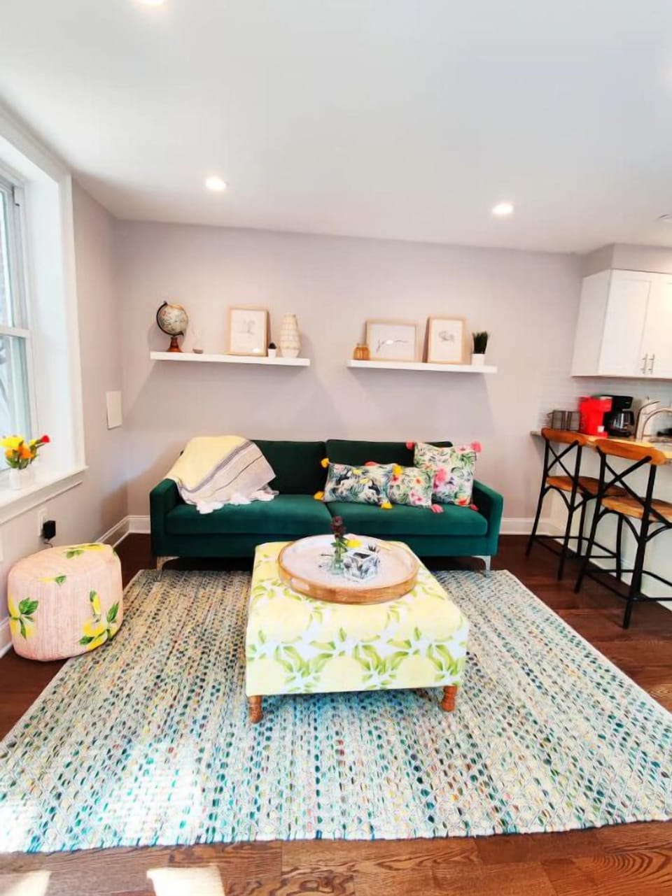 Deluxe Apartment, Patio | Living area