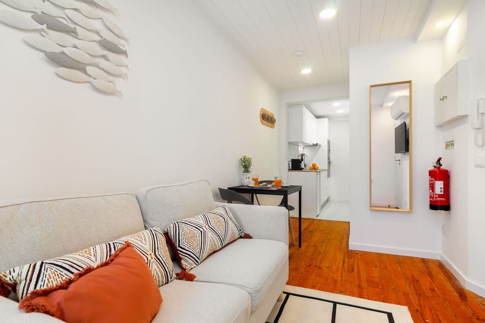 Apartment, 1 Bedroom | Living area | Flat-screen TV