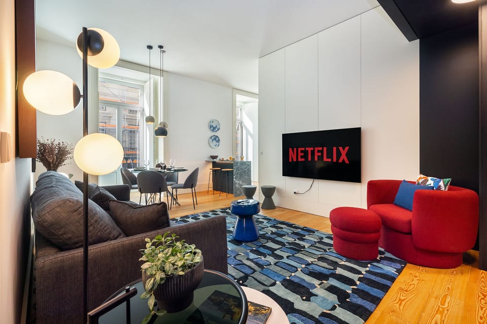 Apartment, 1 Bedroom | Living area | Flat-screen TV