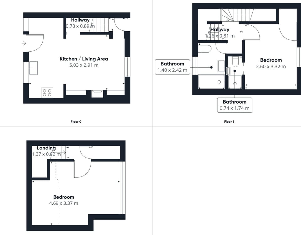 House | 2 bedrooms