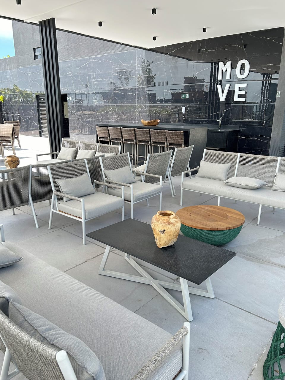 Rooftop terrace