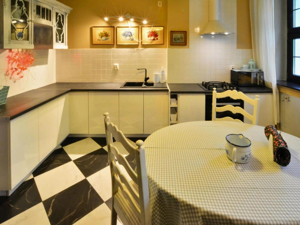 Villa | Private kitchen | Electric kettle, toaster, highchair