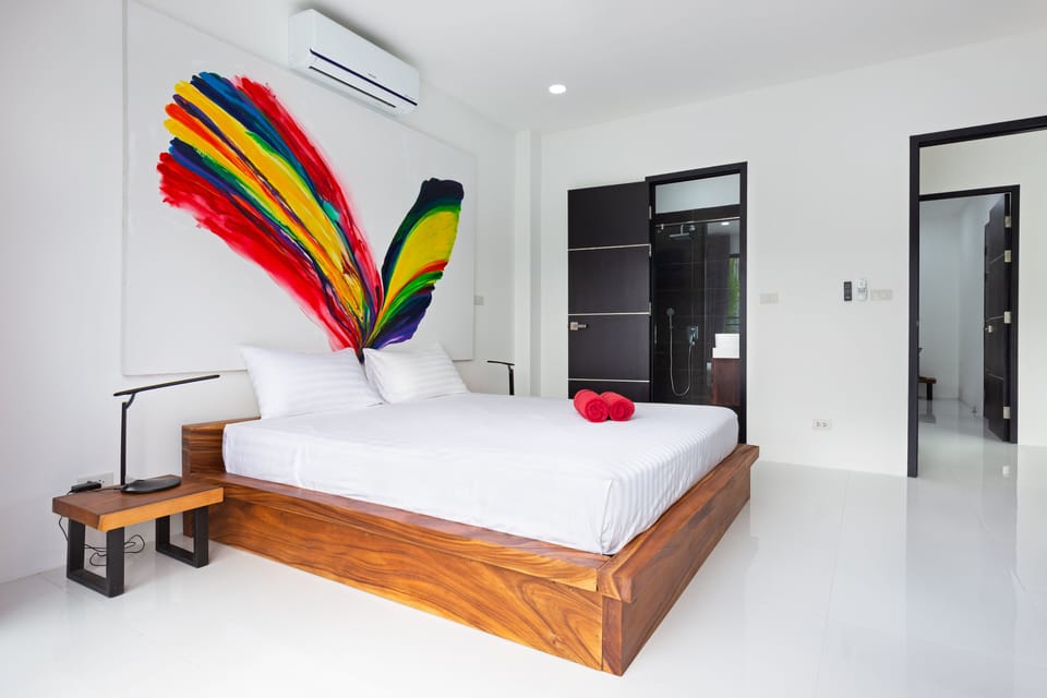 Design Villa, 4 Bedrooms, Pool View | 4 bedrooms, free WiFi, bed sheets