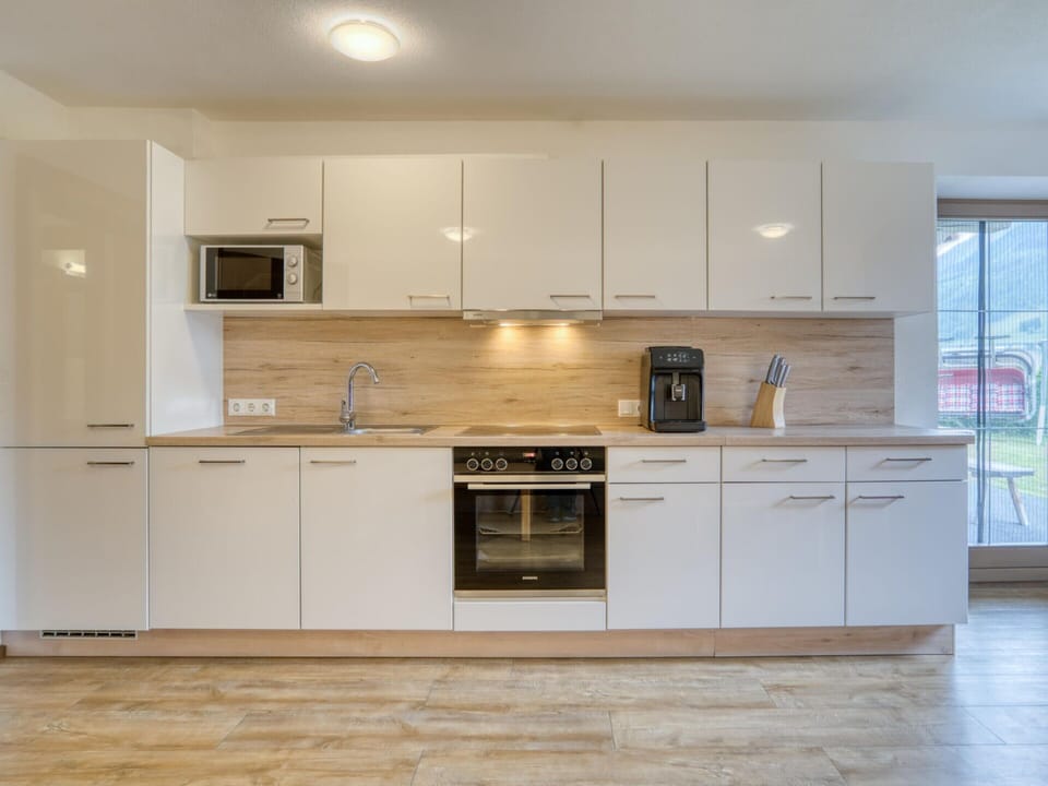 Apartment | Private kitchen | Electric kettle, highchair