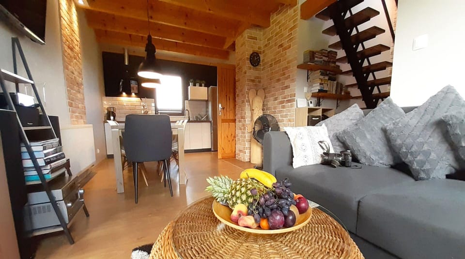 House | Living room | Fireplace