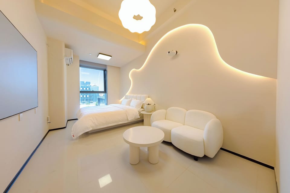 Signature Double Room | Blackout drapes, soundproofing, iron/ironing board (on request)