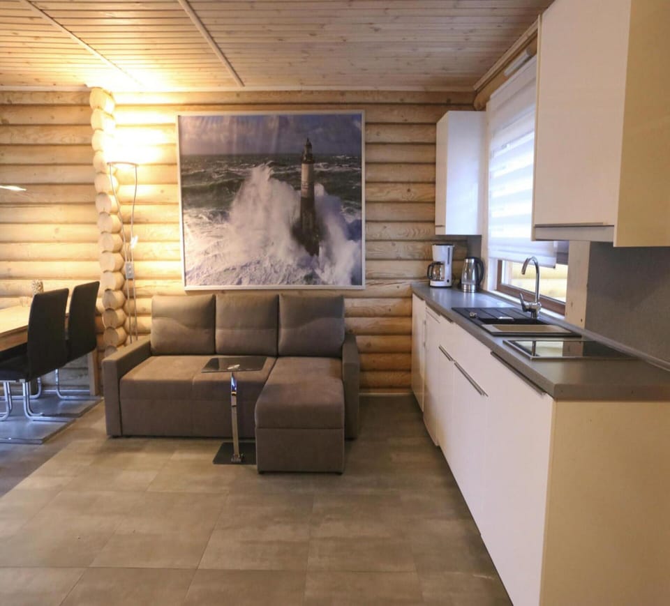 Apartment | Private kitchen | Electric kettle, toaster, highchair