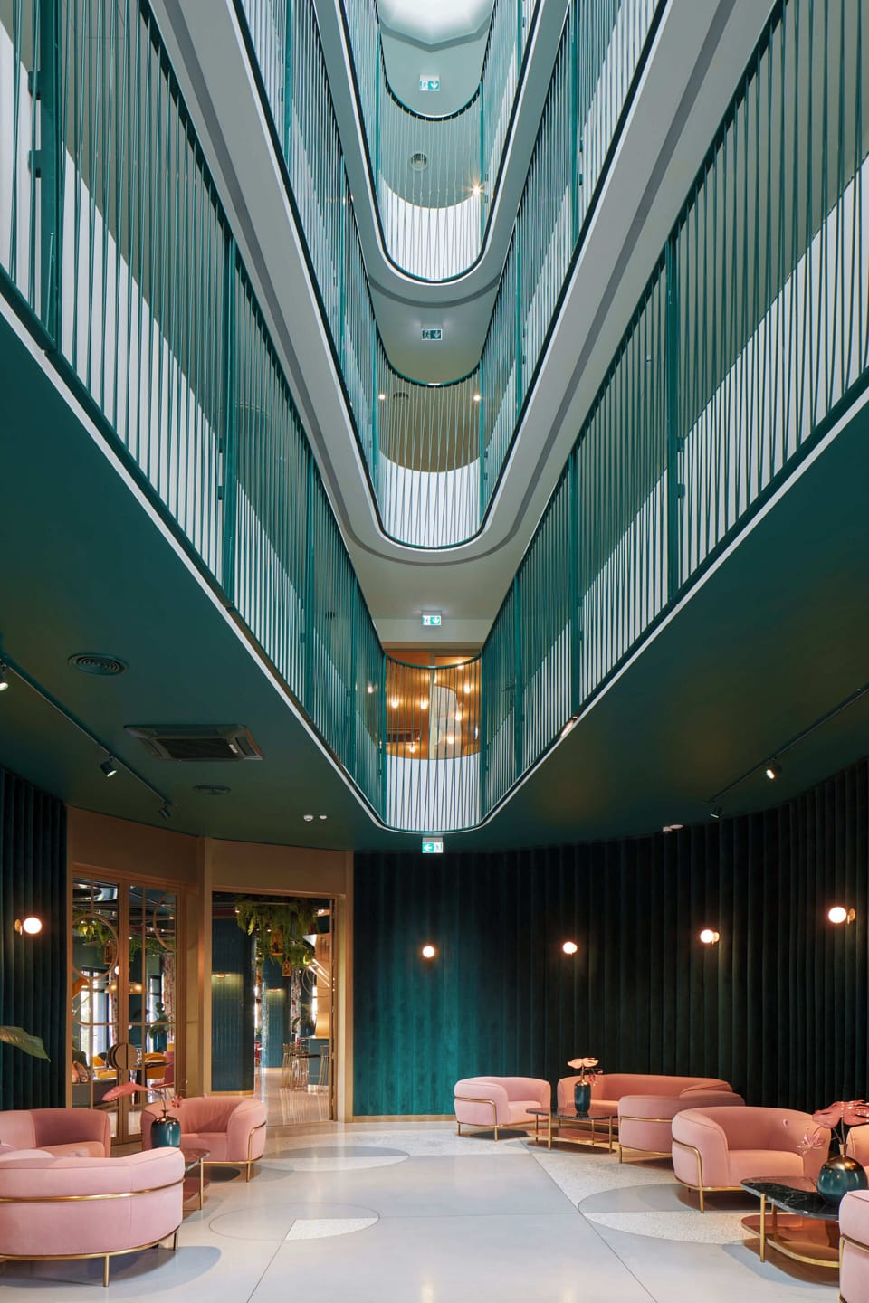 Reception hall