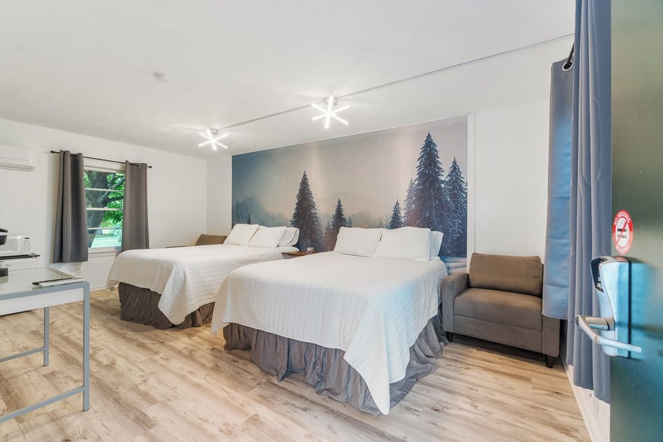 Deluxe Double Room, 2 Queen Beds | Free WiFi