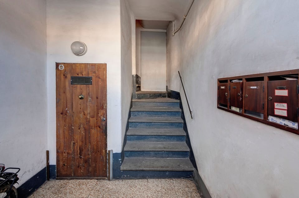 Interior entrance