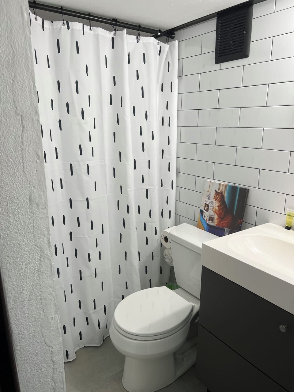 Classic Double Room (6) | Bathroom | Shower, free toiletries, hair dryer, towels