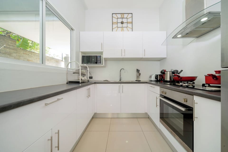 Design Villa, 3 Bedrooms, Private Pool, Pool View | Private kitchen | Electric kettle