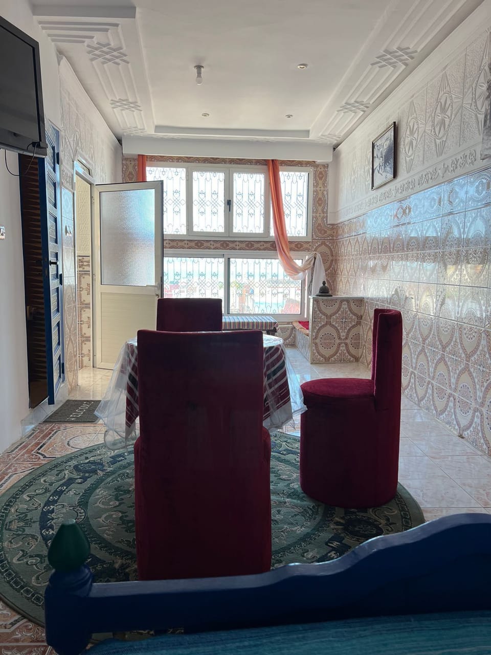 Triple Room, Sea View | Iron/ironing board, free WiFi