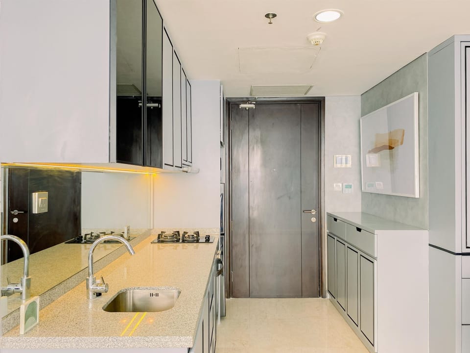 Studio | Private kitchen | Fridge, microwave, oven, stovetop