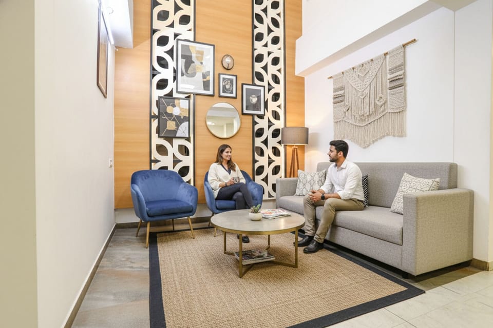 Lobby sitting area