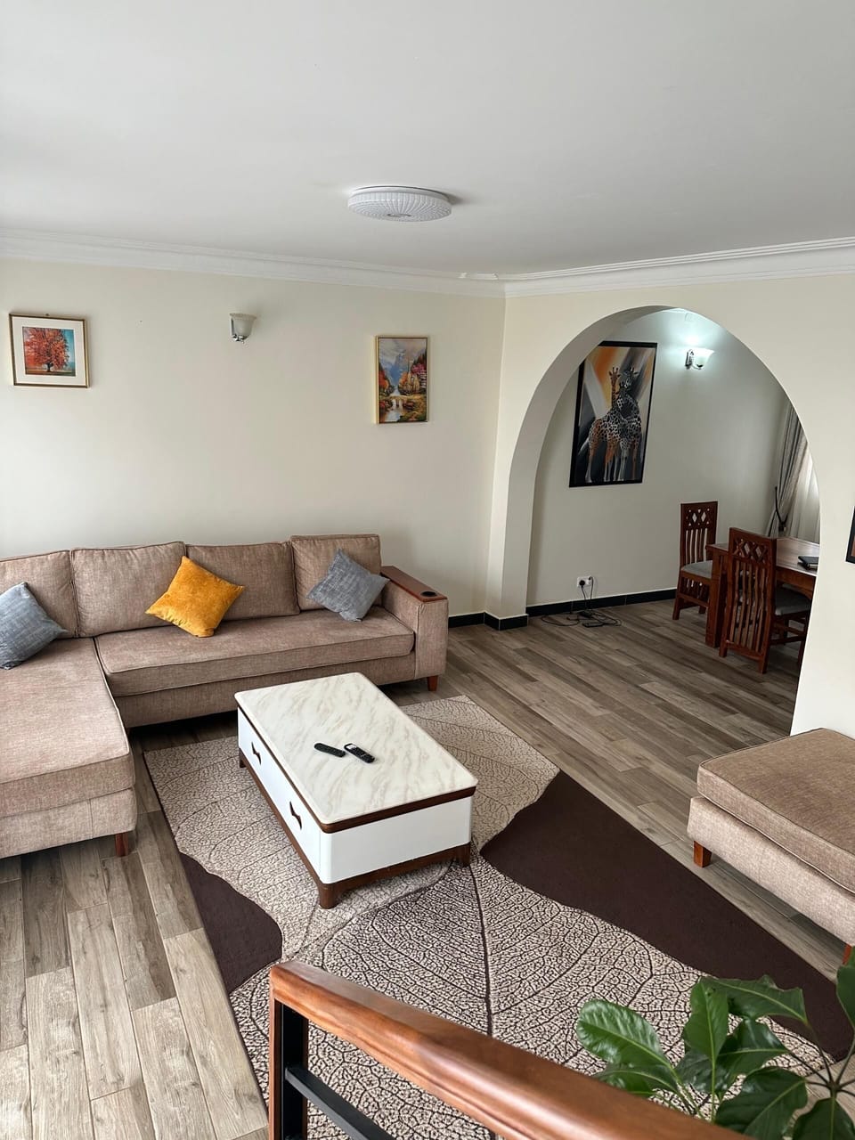 City Apartment | Living area | Flat-screen TV