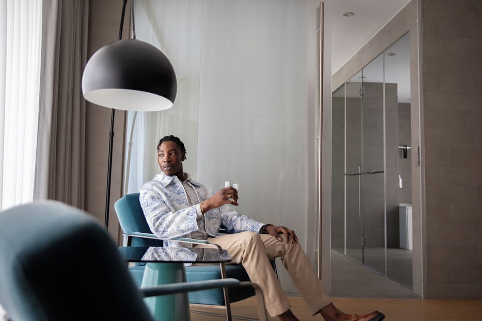 Luxury Penthouse, 1 King Bed with Sofa bed | Premium bedding, in-room safe, desk, soundproofing