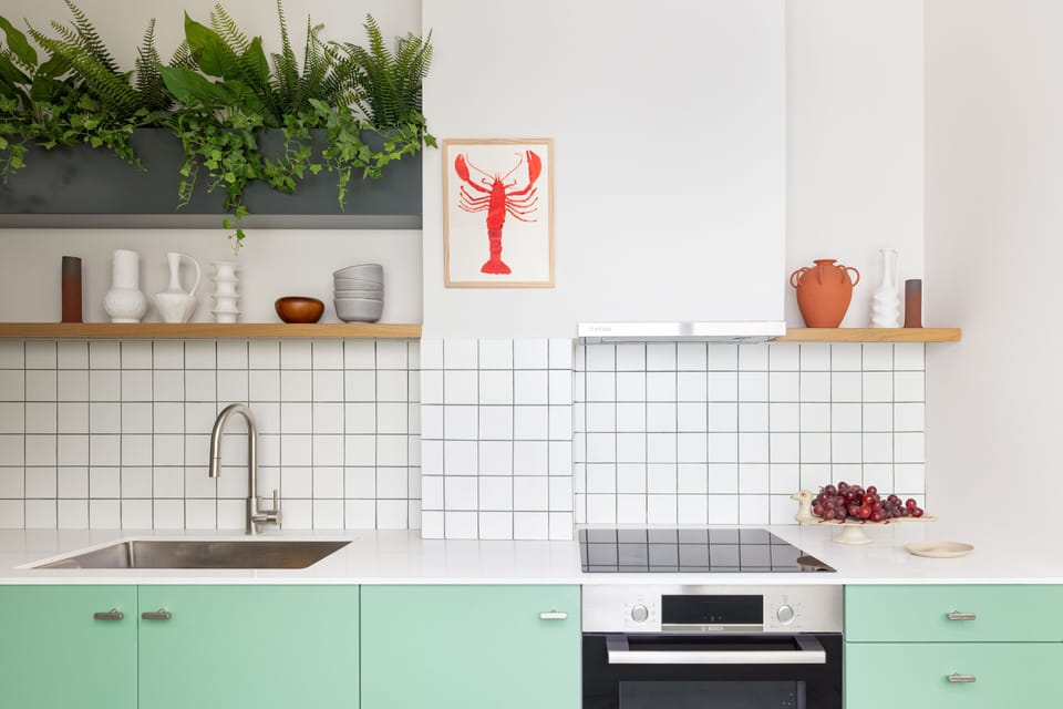 Penthouse with Terrace (Cashmere) | Private kitchen | Espresso maker, highchair