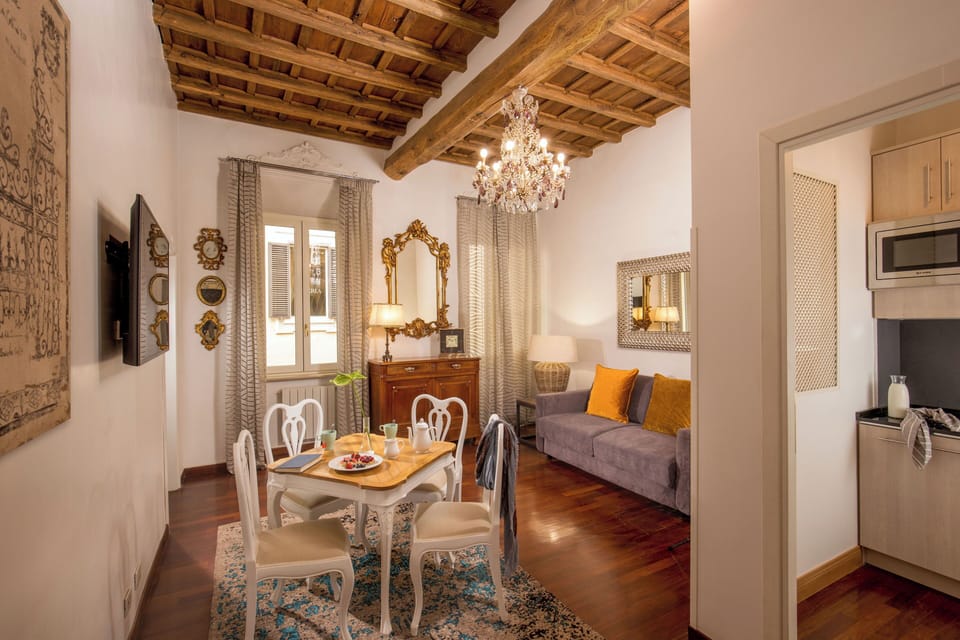 Premium One Bedroom Apartment | Living area