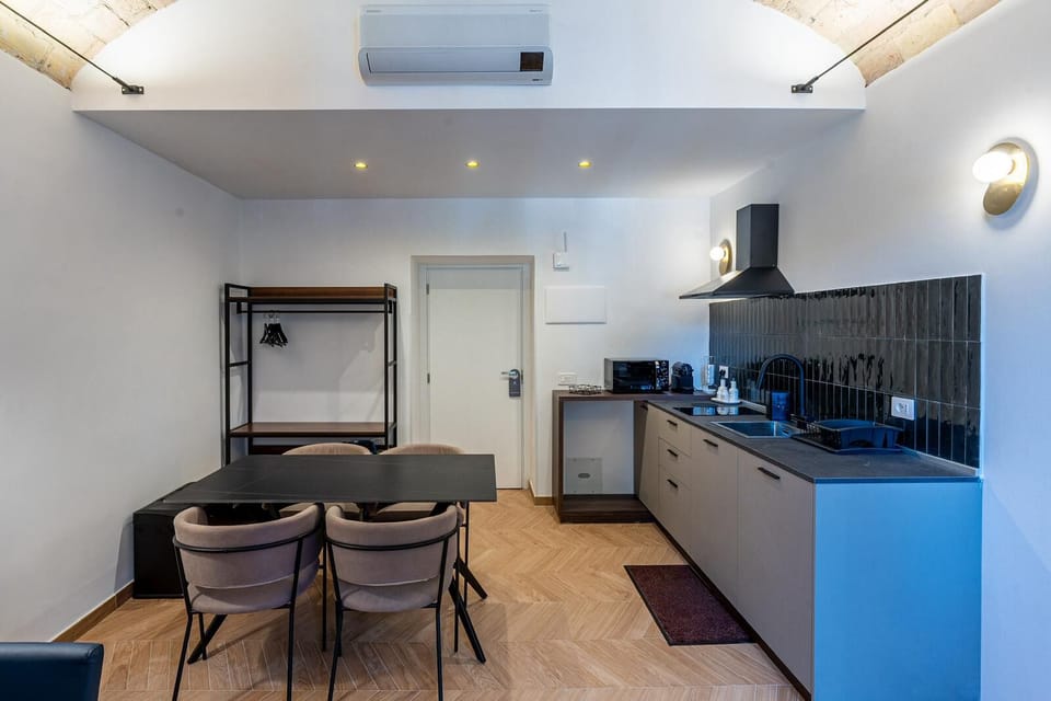 Family Studio, City View | Private kitchen | Espresso maker, electric kettle, cleaning supplies
