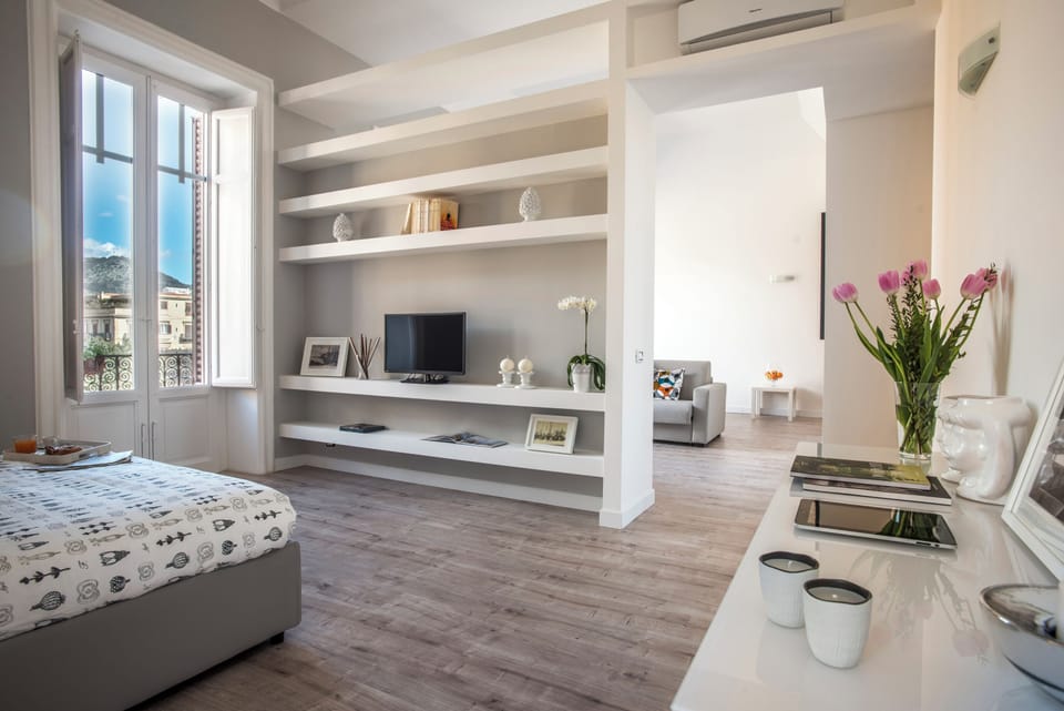 Deluxe Apartment, City View | 1 bedroom, soundproofing, iron/ironing board, free cribs/infant beds