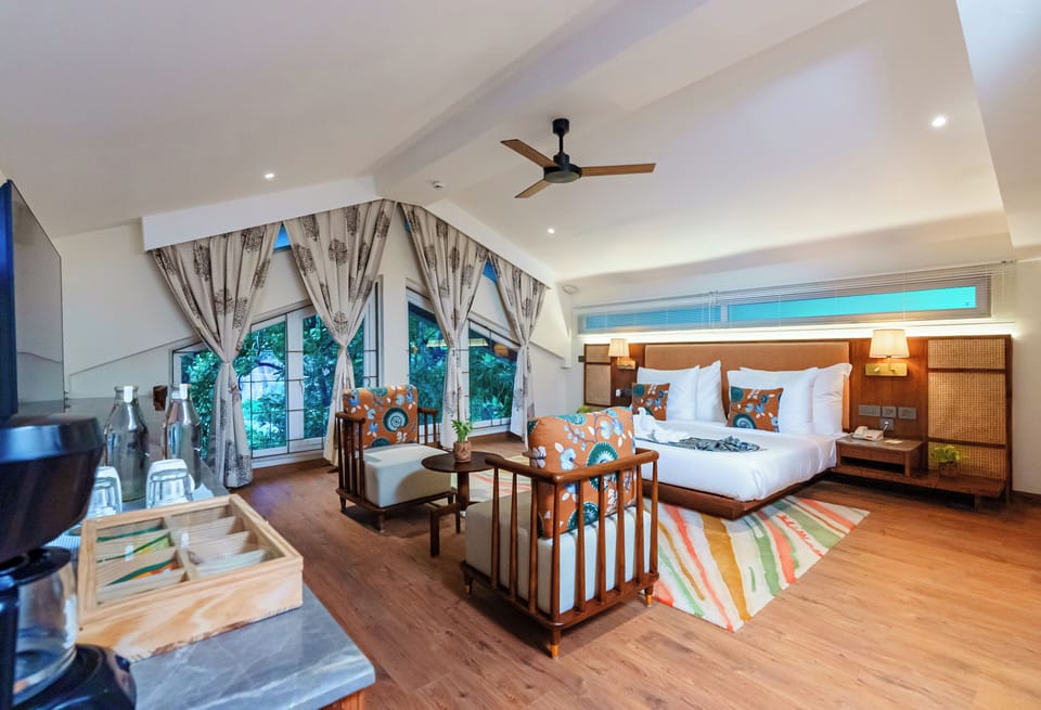 Grand Vileen Duplex with Kids Room | In-room safe, individually furnished, desk, laptop workspace