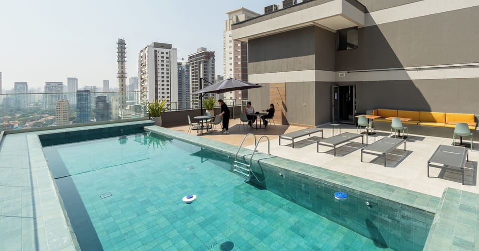 Rooftop pool