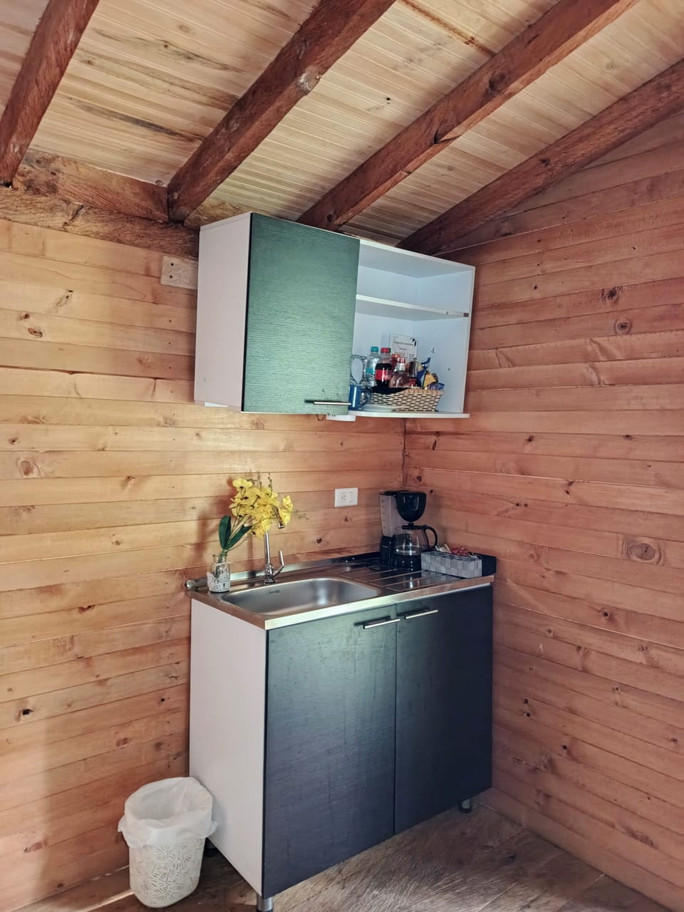 Tree House, Jetted Tub, Valley View | Living area | 43-inch Smart TV with satellite channels, books
