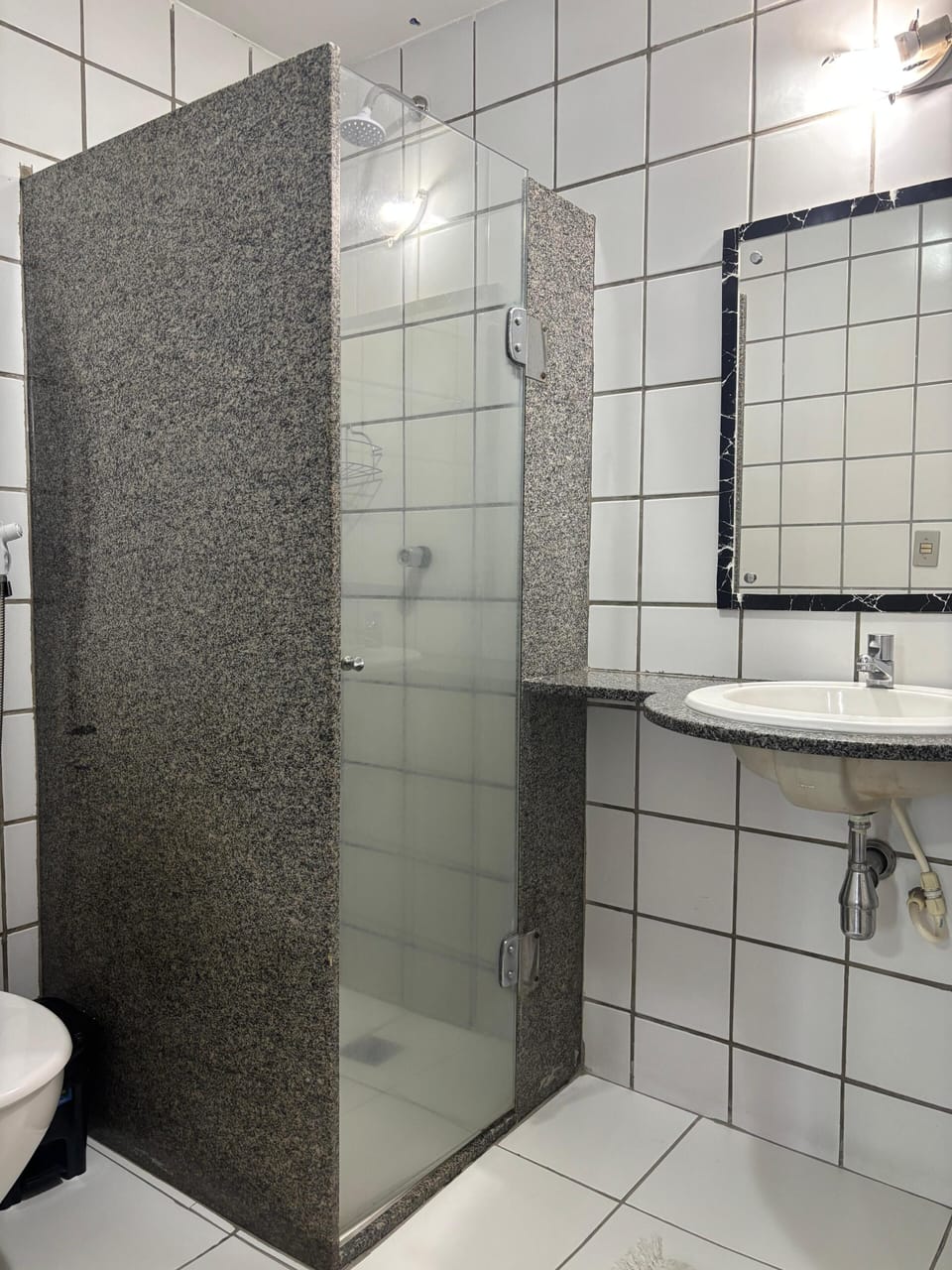 Economy Double Room, 1 Bedroom | Bathroom | Rainfall showerhead, towels, soap, toilet paper