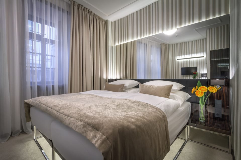 Standard Double Room | Select Comfort beds, minibar, in-room safe, individually decorated