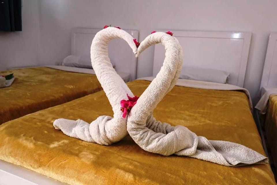 Premium bedding, blackout drapes, free WiFi, bed sheets