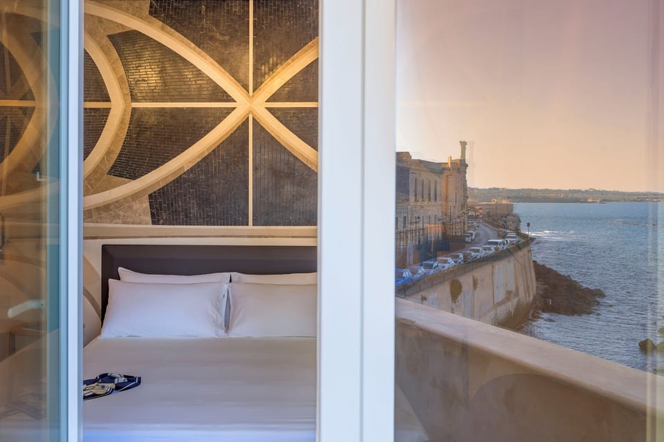 Junior Double Room, Sea View | Egyptian cotton sheets, premium bedding, down comforters, minibar