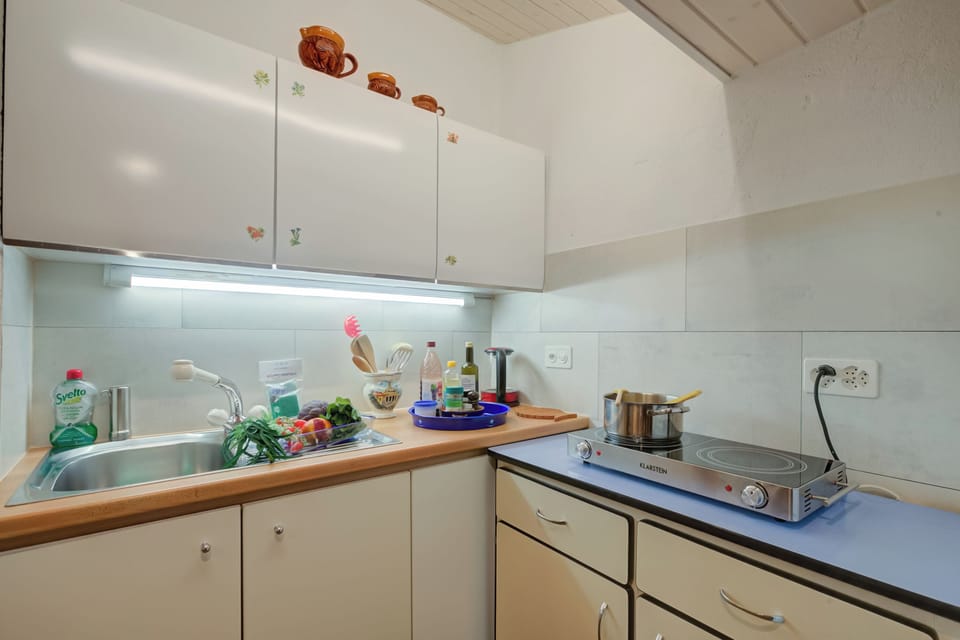 Standard Chalet, Multiple Bedrooms, Mountainside (Ca Contina) | Private kitchen | Fridge, microwave, oven, stovetop