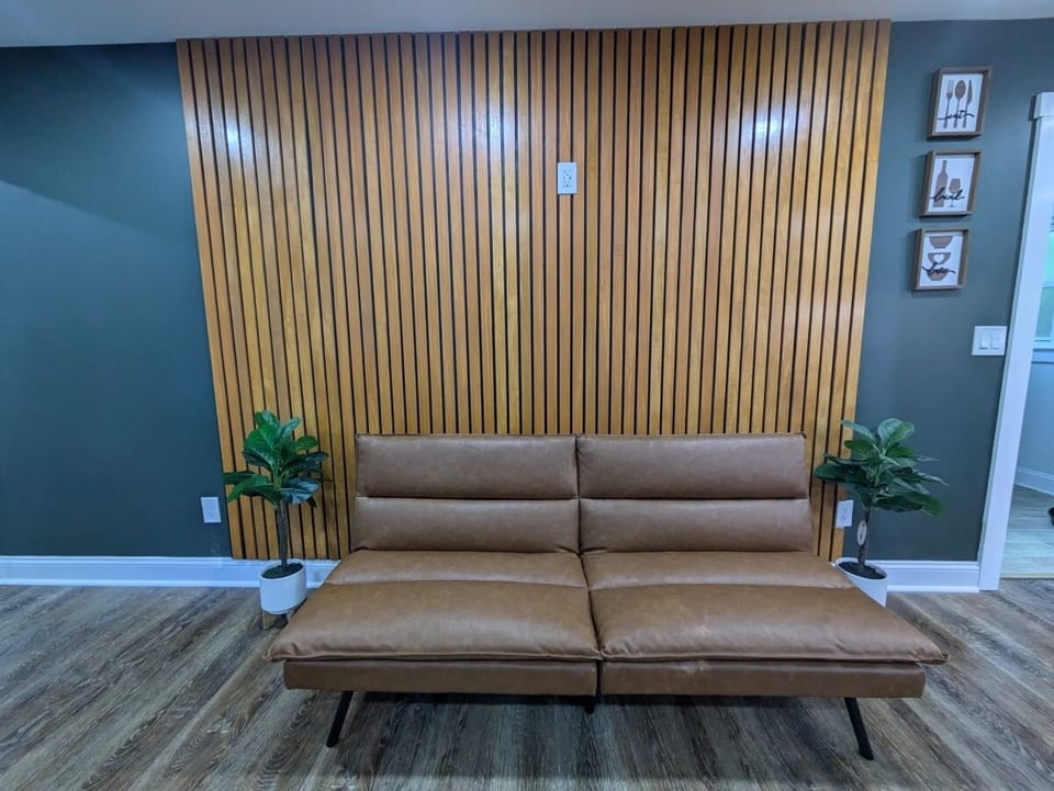 Luxury Bungalow, 3 Bedrooms, Kitchen | Living area | 55-inch Smart TV with digital channels
