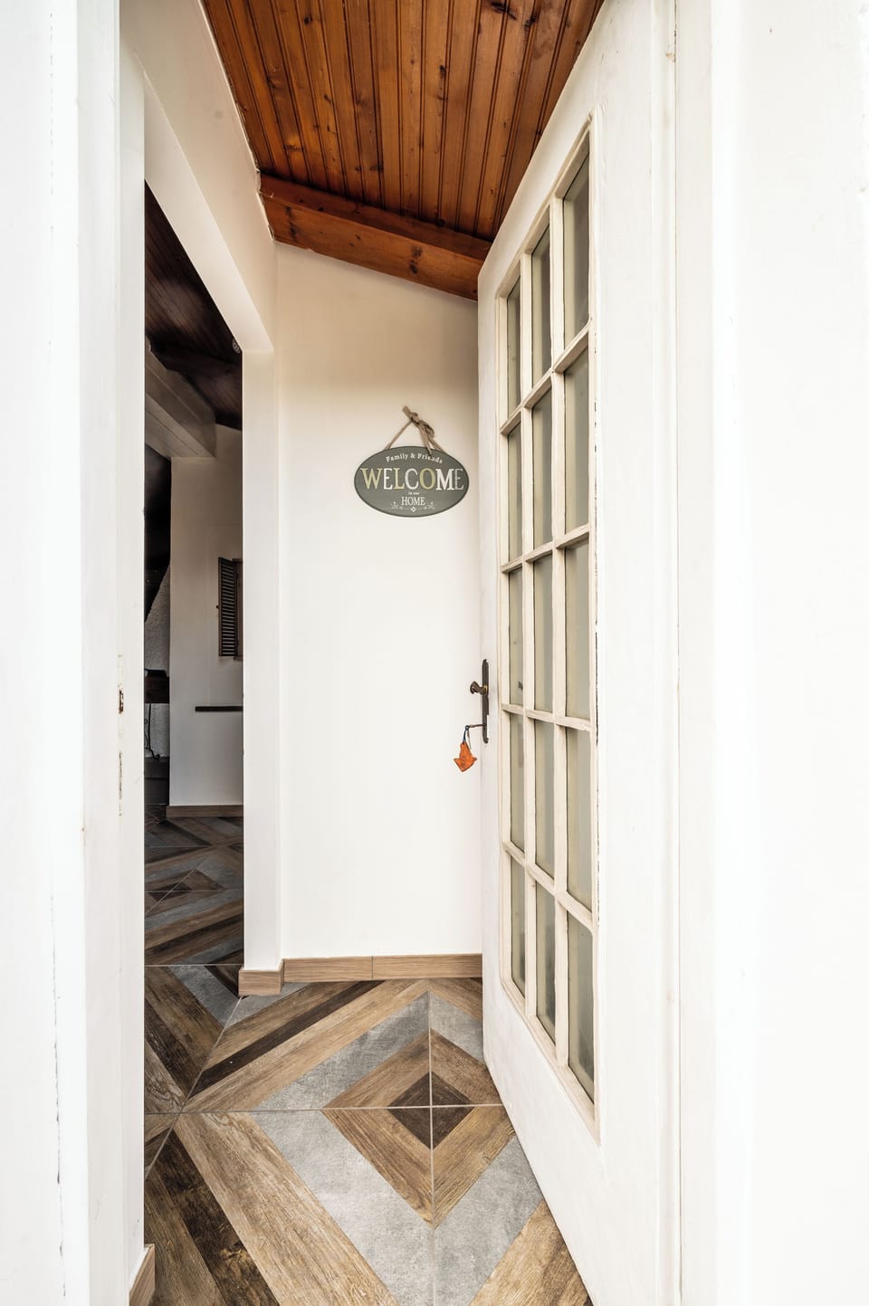 Interior entrance