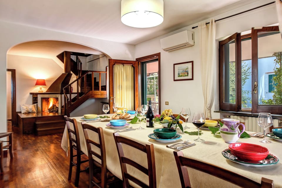 Villa, Sea View | Dining room
