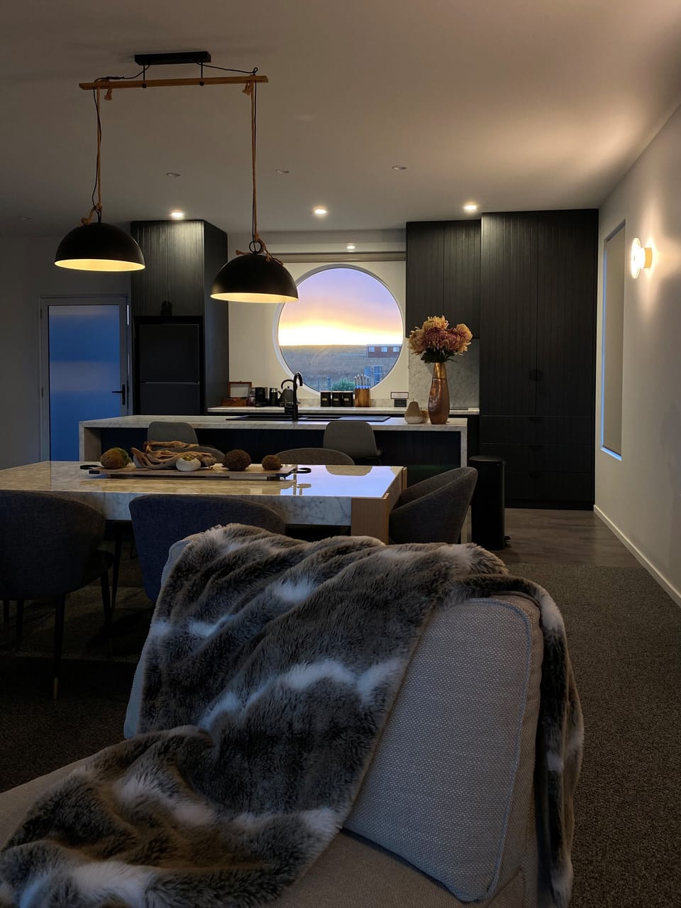 Luxury Villa, Sea View | Living area | Flat-screen TV