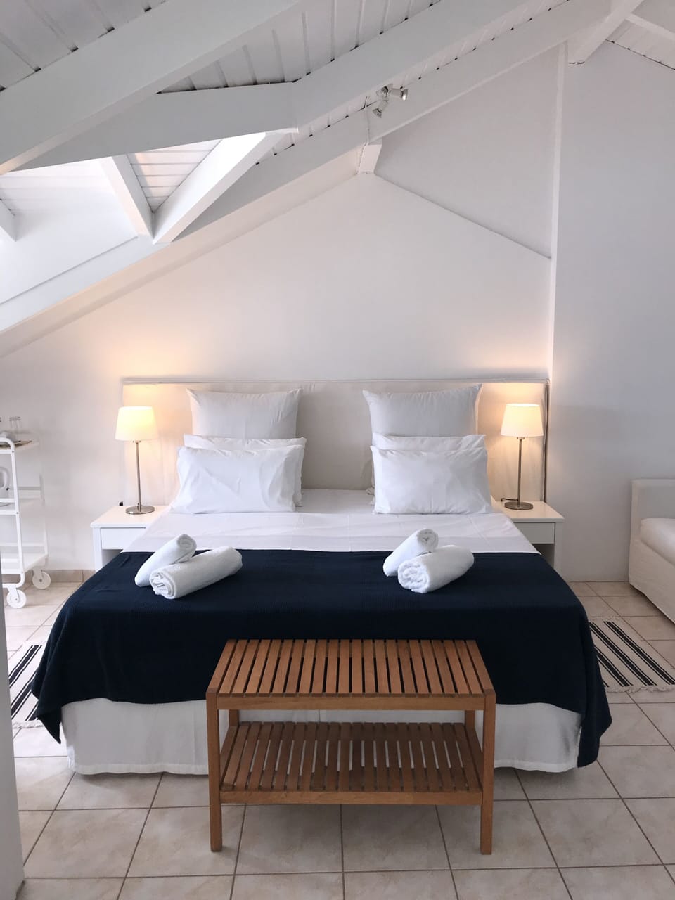 Classic Double Room, Sea View | Pillowtop beds, desk, blackout drapes, soundproofing