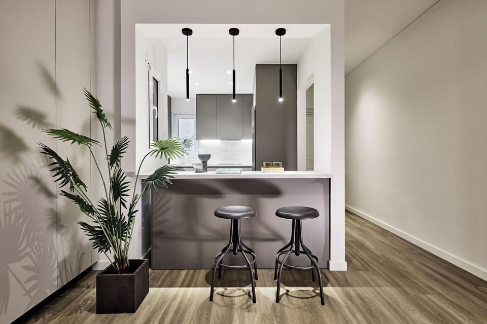 Deluxe Apartment, Balcony | Private kitchen | Espresso maker, coffee/tea maker, electric kettle, toaster